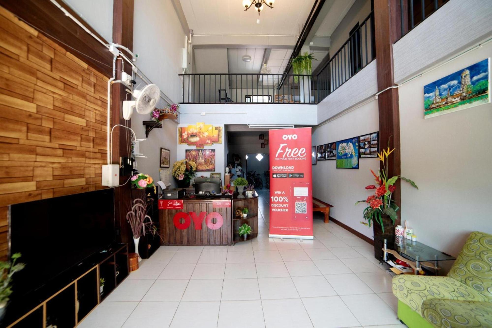 Oyo 465 Krung Kao Traveller Lodge Phra Nakhon Si Ayutthaya Zewnętrze zdjęcie